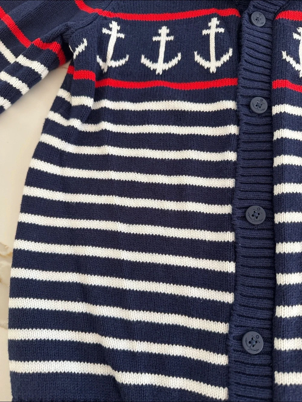 Janie and Jack Nautical Days Cardigan